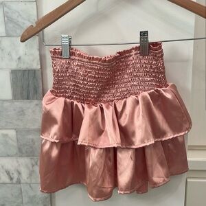 Pants Store Pink Ruffled Skirt